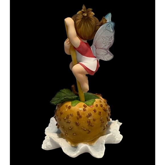 My Little Kitchen Fairies Caramel Apple Fairie Nuts Stick Fairy Girl 6" Figurine - Picture 5 of 7